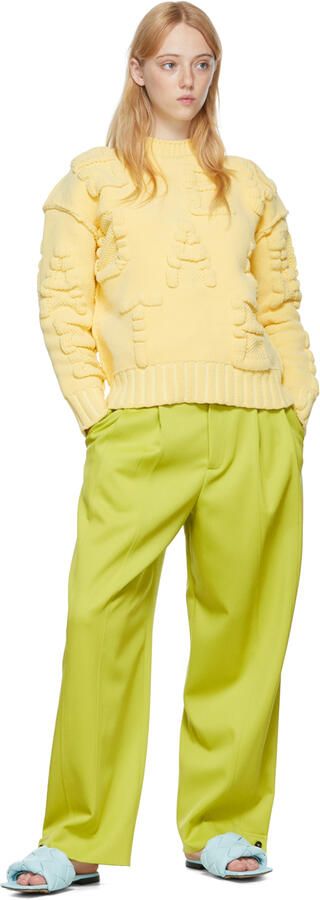 Bottega Veneta Blue Lido Sandals - Picture 3