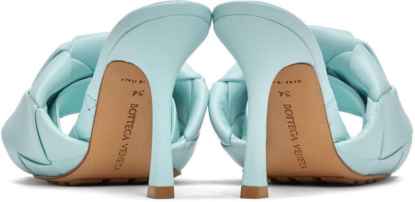 Bottega Veneta Blue Lido Sandals - Picture 3