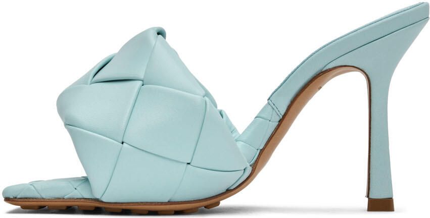 Bottega Veneta Blue Lido Sandals - Picture 2