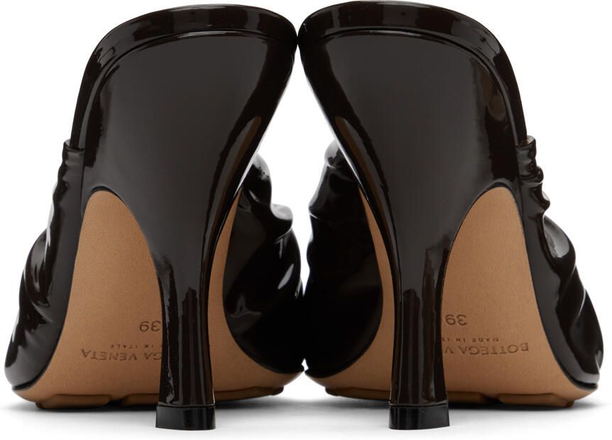 Bottega Veneta Brown Bunnie Mules