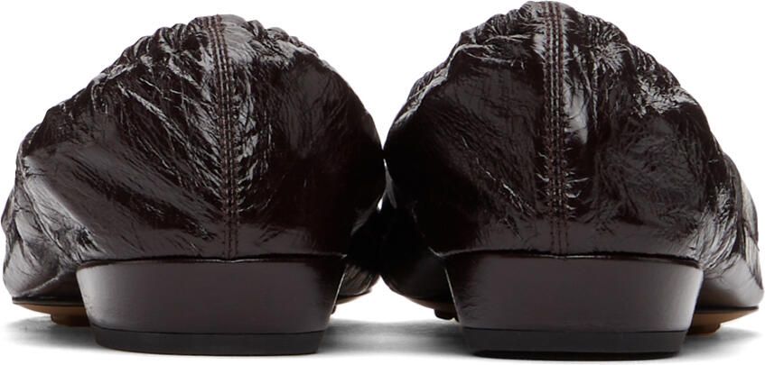 Bottega Veneta Brown Madame Loafers - Picture 3