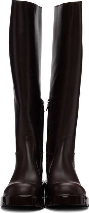 Bottega Veneta Brown Strut Tall Boots - Picture 2