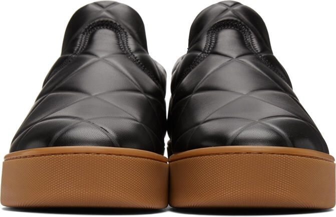 Bottega Veneta Brown 'The Quilt' Sneakers - Picture 3