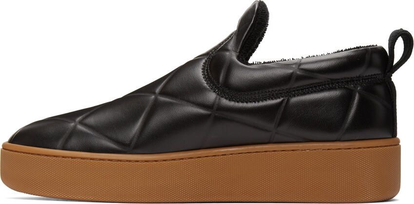 Bottega Veneta Brown 'The Quilt' Sneakers - Picture 2