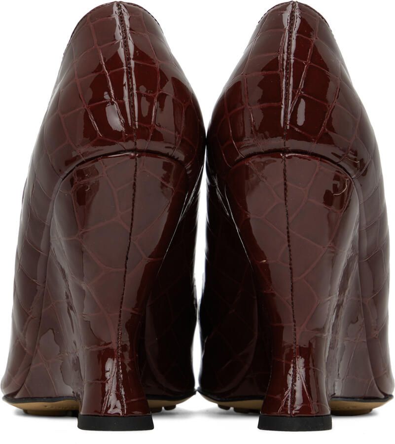 Bottega Veneta Burgundy Punta Pump Heels
