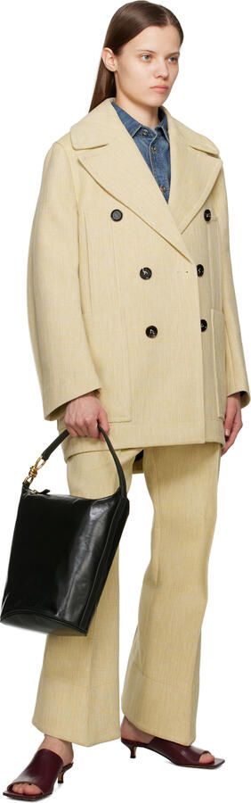 Bottega Veneta Burgundy Stretch Mules - Picture 4