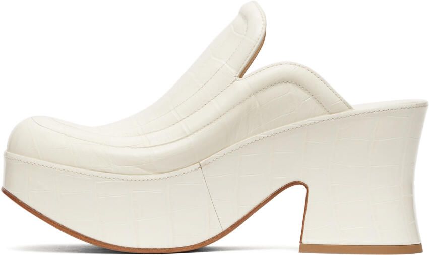 Bottega Veneta Croc Wedge Heels - Picture 3