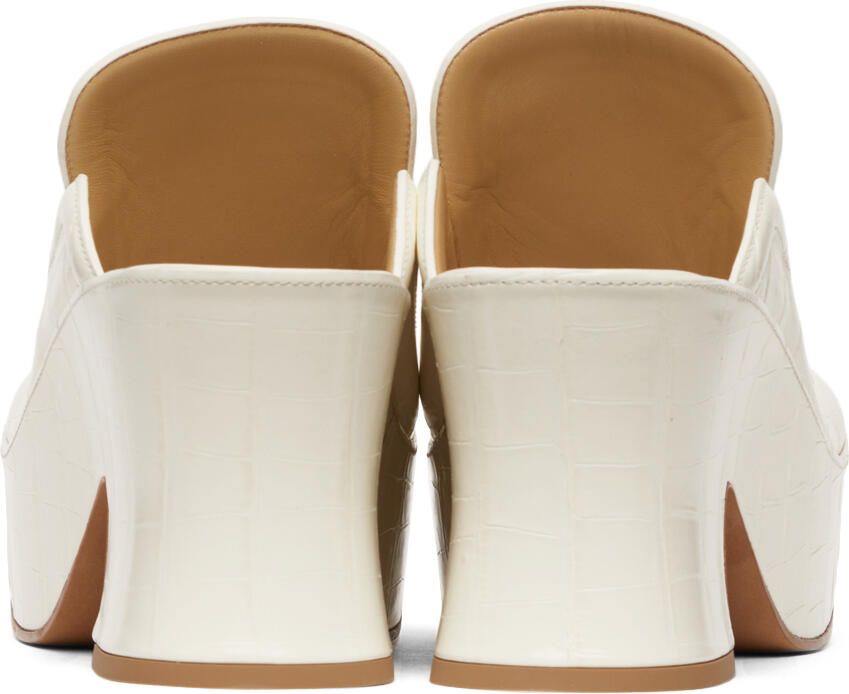 Bottega Veneta Croc Wedge Heels