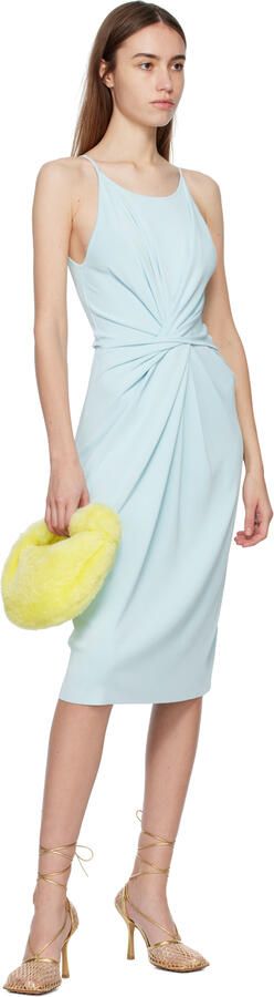 Bottega Veneta Gold Stretch Lace-Up Sandal - Picture 4