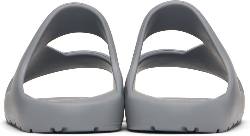 Bottega Veneta Gray Band Slides