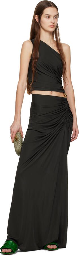 Bottega Veneta Green Lido Mules - Picture 4