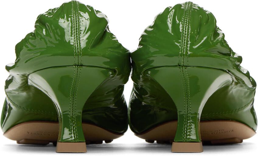 Bottega Veneta Green Madame Pumps