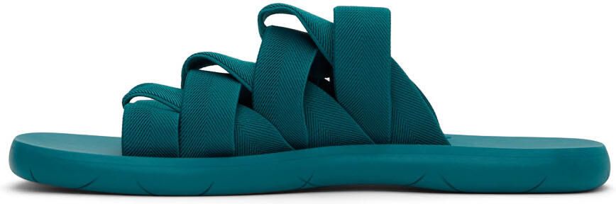 Bottega Veneta Green Plat Sandals - Picture 4