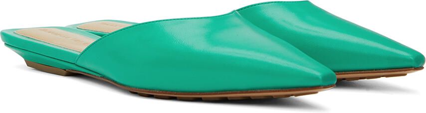 Bottega Veneta Green Point Slippers - Picture 2