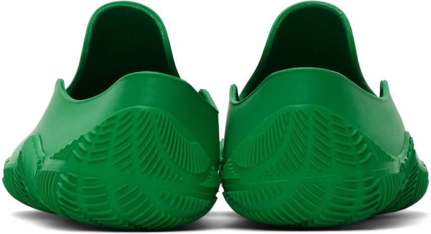 Bottega Veneta Green Rubber Climber Sneakers - Picture 2