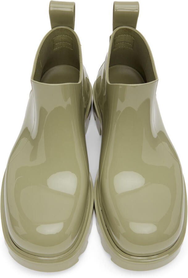 Bottega Veneta Green Stride Boots - Picture 2