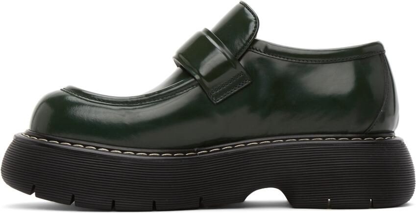 Bottega Veneta Green Swell Loafer - Picture 3