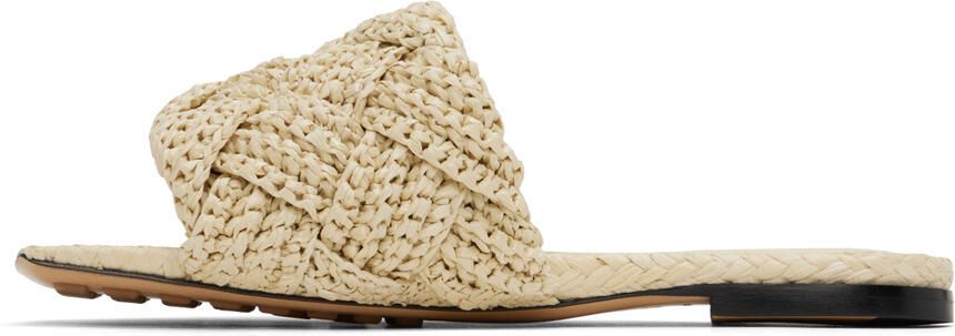 Bottega Veneta Off-White Lido Sandals - Picture 3