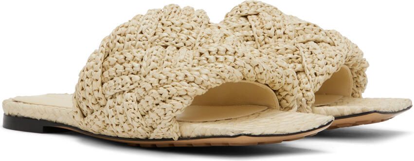 Bottega Veneta Off-White Lido Sandals - Picture 2