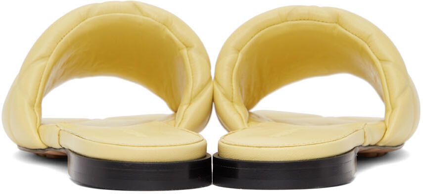 Bottega Veneta Off-White Quilted Embossed Lido Sandals - Picture 2