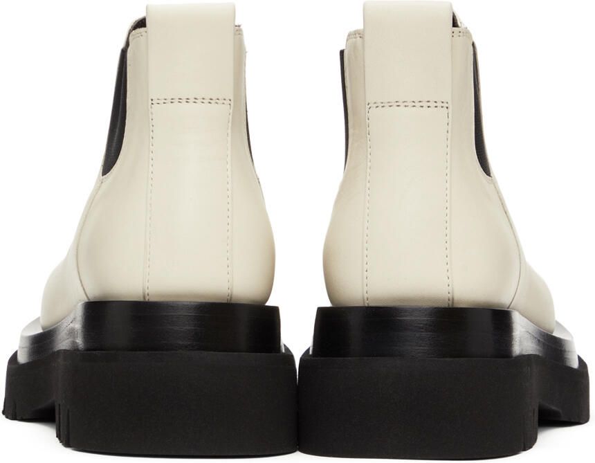 Bottega Veneta Off-White 'The Lug' Low Boots