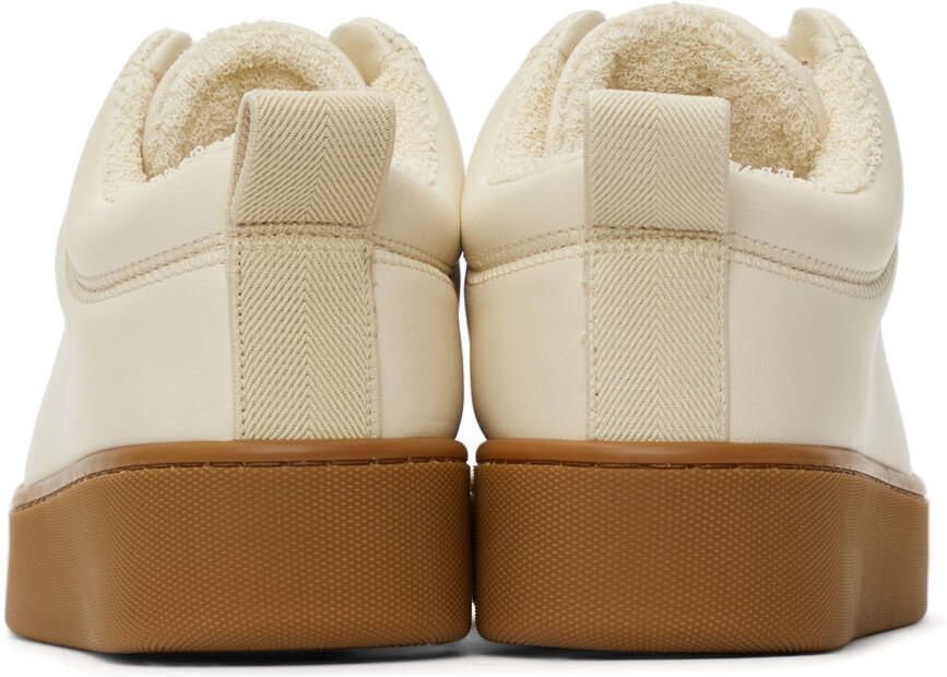 Bottega Veneta Off-White 'The Quilt' Low Sneakers - Picture 2