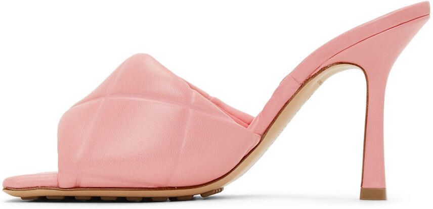 Bottega Veneta Pink Lido Sandals - Picture 2