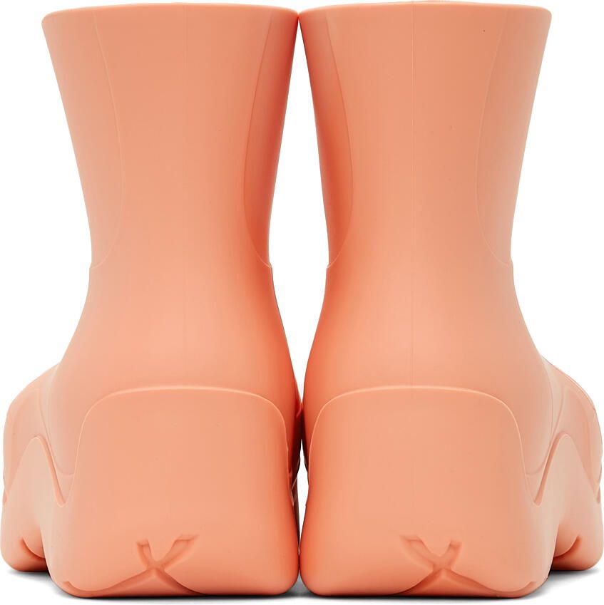 Bottega Veneta Pink Puddle Ankle Boots