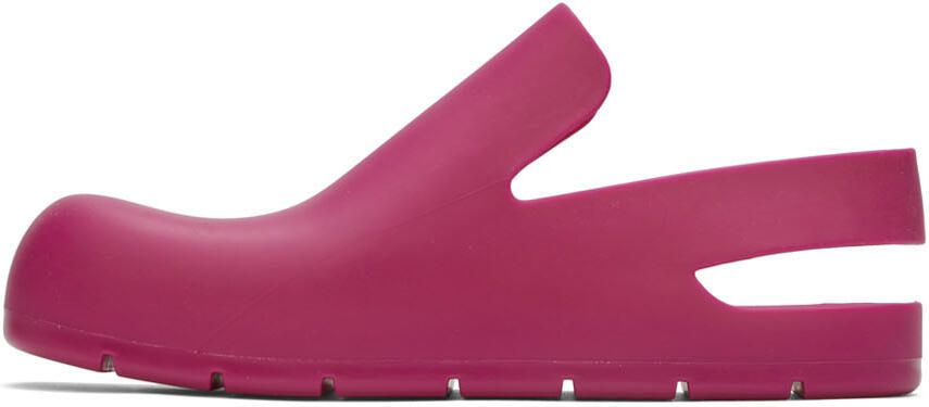 Bottega Veneta Pink Puddle Loafers - Picture 3