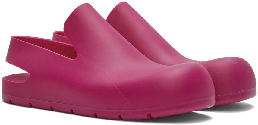 Bottega Veneta Pink Puddle Loafers - Picture 2