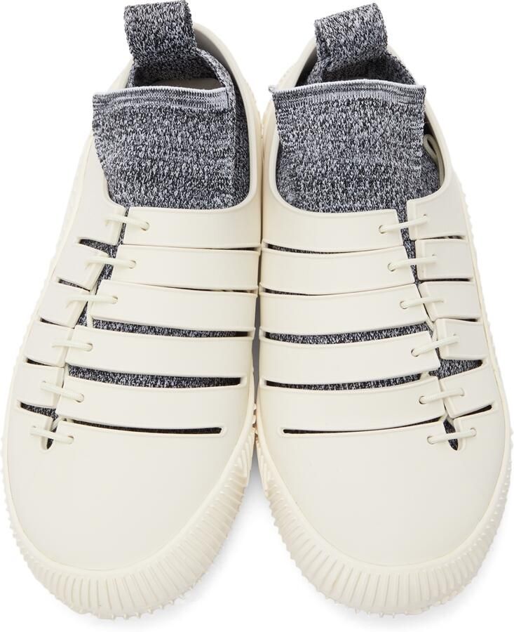 Bottega Veneta White Climber Sneakers