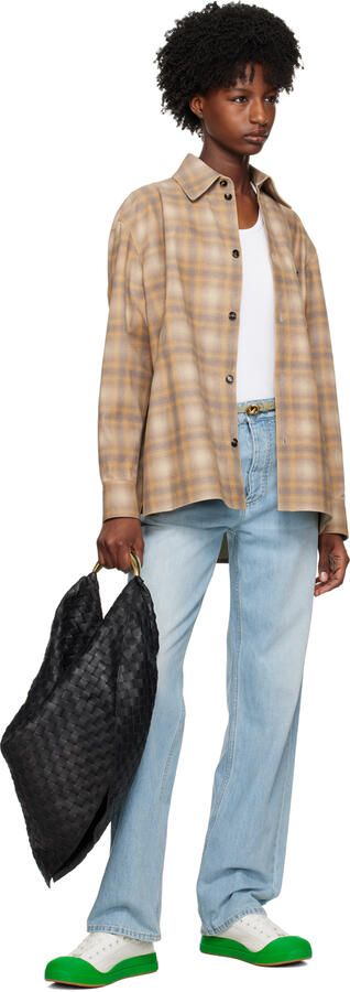 Bottega Veneta White Vulcan Sneakers - Picture 4