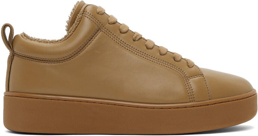 Bottega Veneta Brown Chunky Platform Sneakers - Picture 4