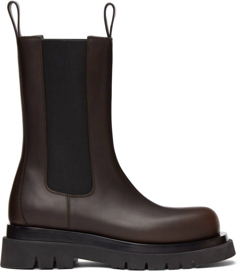 Bottega Veneta Brown 'The Lug' Boots