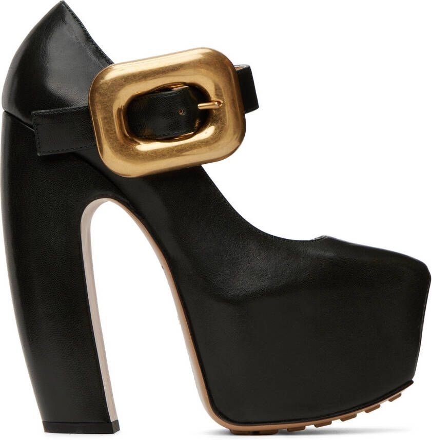 Bottega Veneta Green Mostra Heels