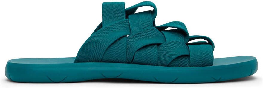 Bottega Veneta Green Plat Sandals - Picture 5