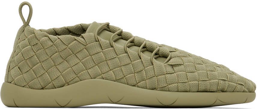 Bottega Veneta Green Plat Sneakers - Picture 5
