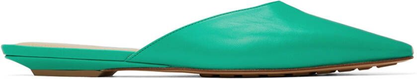 Bottega Veneta Green Point Slippers - Picture 3