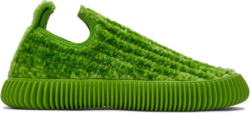Bottega Veneta Green Ripple Sneakers