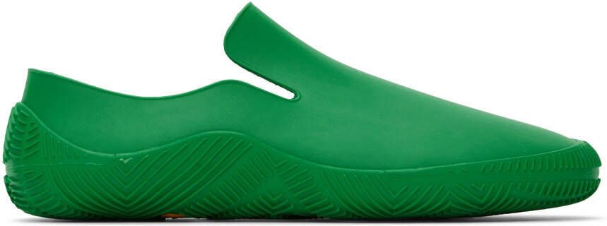 Bottega Veneta Green Rubber Climber Sneakers - Picture 5