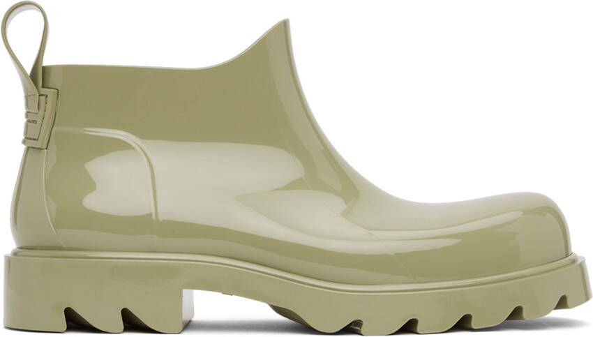 Bottega Veneta Green Stride Boots - Picture 5