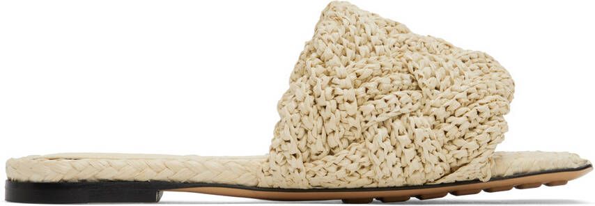 Bottega Veneta Off-White Lido Sandals - Picture 5