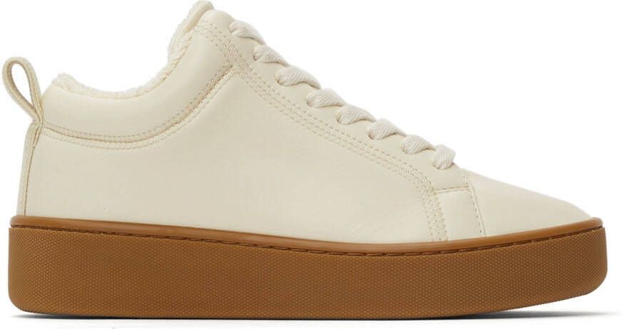 Bottega Veneta Off-White 'The Quilt' Low Sneakers - Picture 5