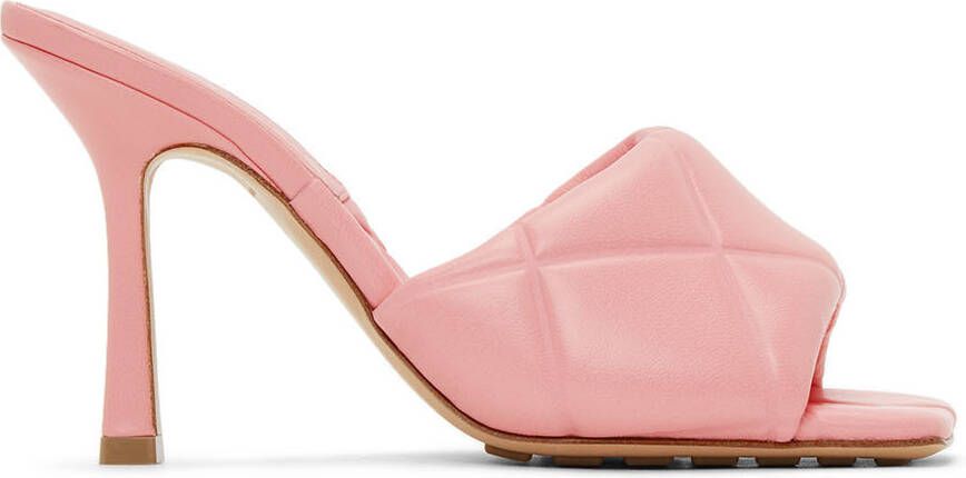Bottega Veneta Pink Lido Sandals - Picture 5