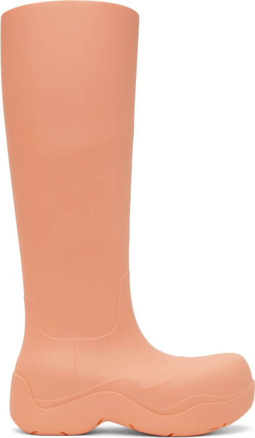 Bottega Veneta Pink Puddle Tall Boot - Picture 2