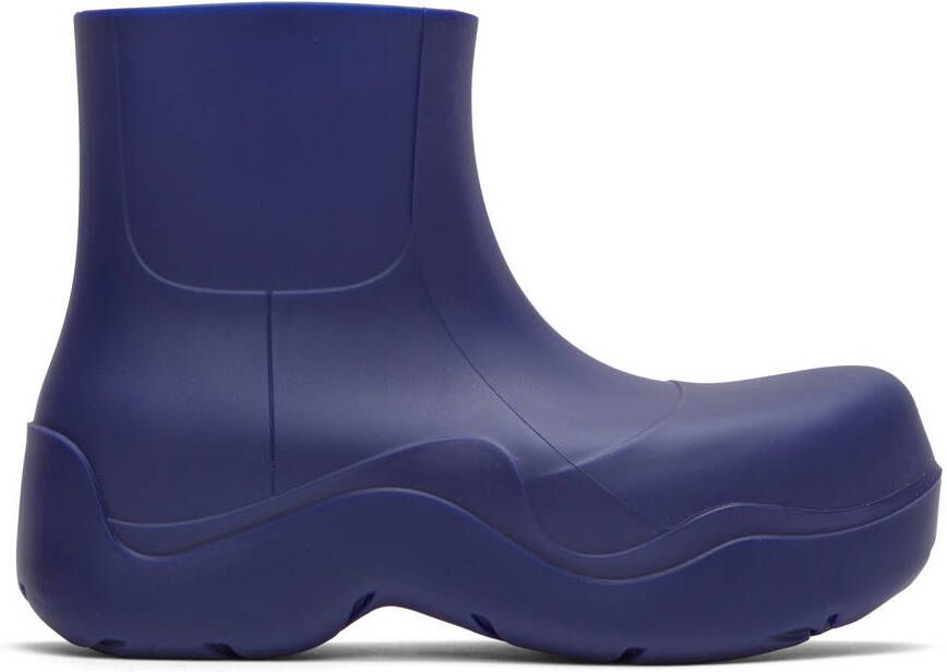 Bottega Veneta Purple Puddle Boots - Picture 5