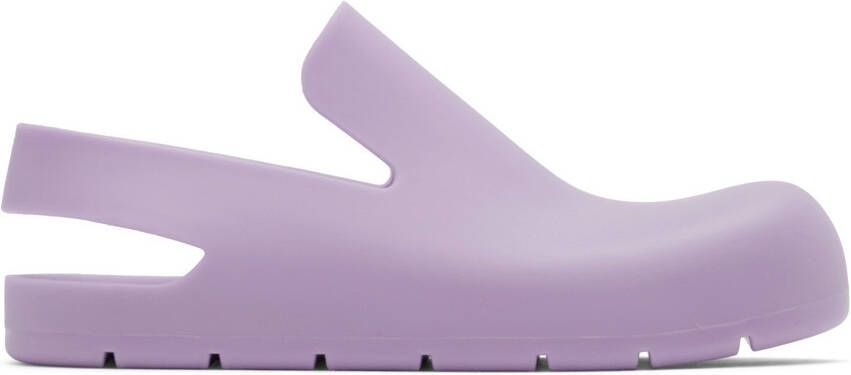 Bottega Veneta Purple Puddle Loafers - Picture 5