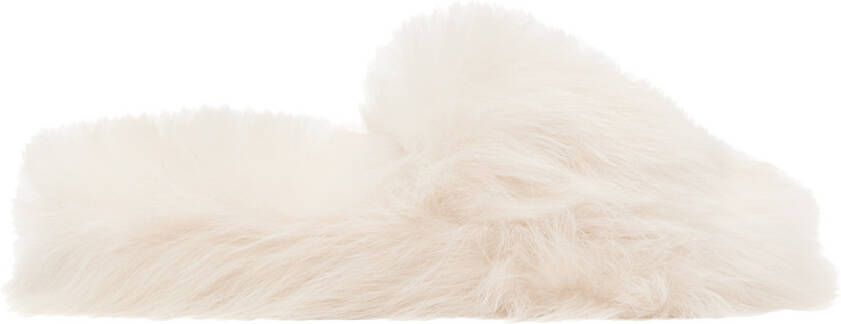 Bottega Veneta White Resort Slides - Picture 5