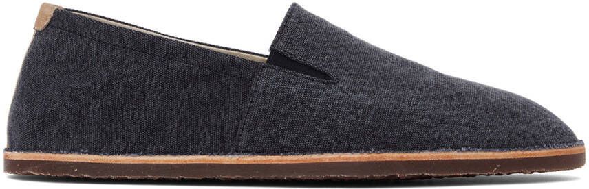 Brunello Cucinelli Blue Canvas Espadrilles - Picture 3