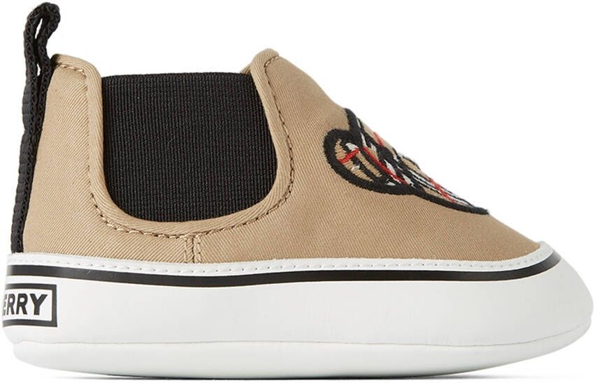 Burberry Baby Beige Thomas Bear Chelsea Boots - Picture 4